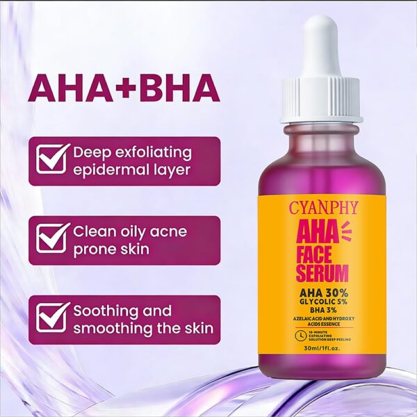 AHA 30% + Glycolic Acid 5%+ BHA 2% Serum
