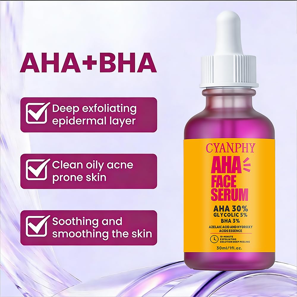 AHA 30% + Glycolic Acid 5%+ BHA 2% Serum - 图片 2